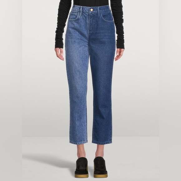 Triarchy Denim - Triarchy X Josephine Skriver Women’s two tone straight leg denim jeans in 29